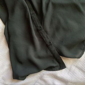 Express Tops - Black Portofino Shirt Express Tops - Black Portofino Shirt